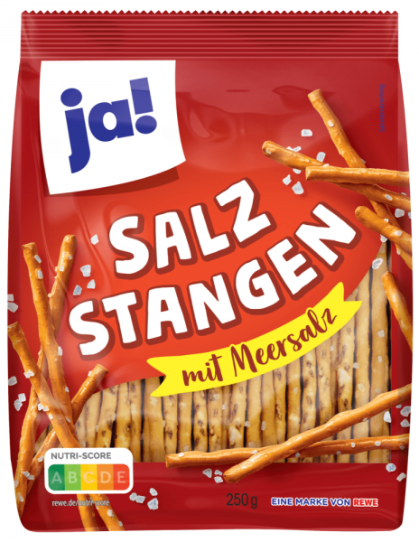 ja! - Salzstangen mit Meersalz 250g